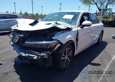 2022 Honda Civic Lx из США, поврежденный, VIN 19XFL2H55NE011300